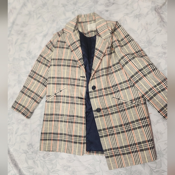 Zara Other - Zara Kids Plaid Blazer Coat 11/12